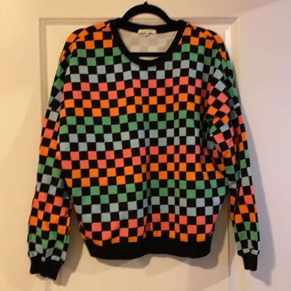 Flocked Check Sweatpants & Pullover from Shopbop - Picture 7 of 10